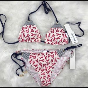 NWT Sperry Lobseter Bikini